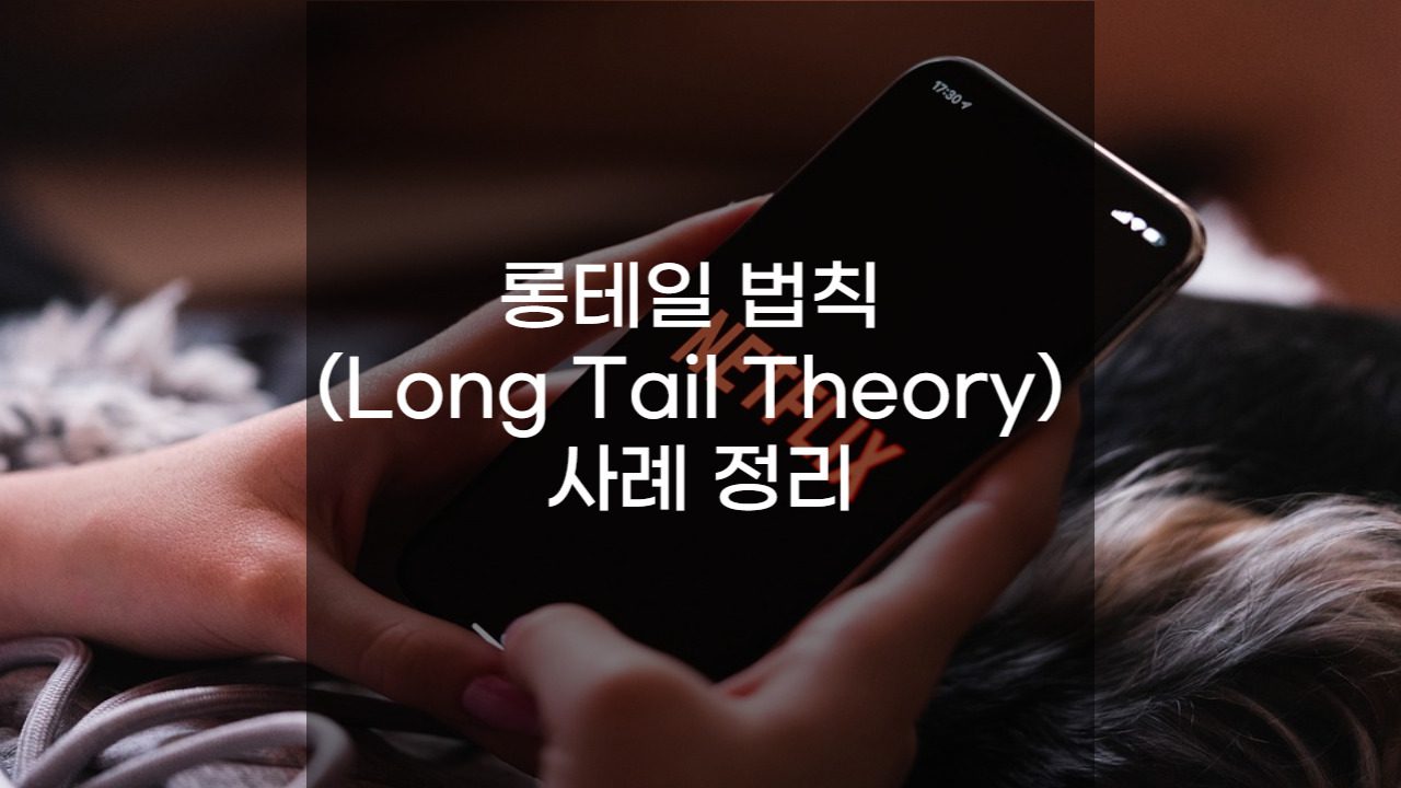 롱테일 법칙 (Long Tail Theory) 그리고 사례 2가지